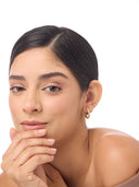 Dew Medium Hoop Earrings