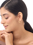 Dew Medium Hoop Earrings