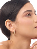Dew Medium Hoop Earrings
