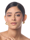 Orla Swirl Large Hoop Earrings
