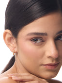 Dew Medium Hoop Earrings