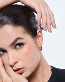 Rivé Small Hoop Earrings (Gold)