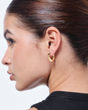 Rivé Small Hoop Earrings (Gold)