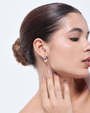 Rivé Small Hoop Earrings (silver)